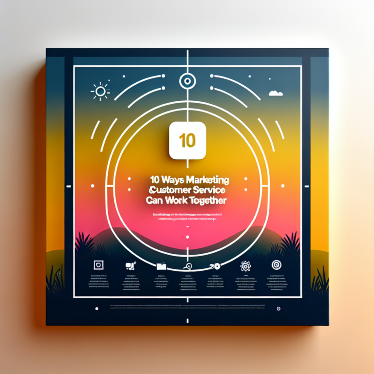 10 Ways Marketing and Customer Service Can Work Together