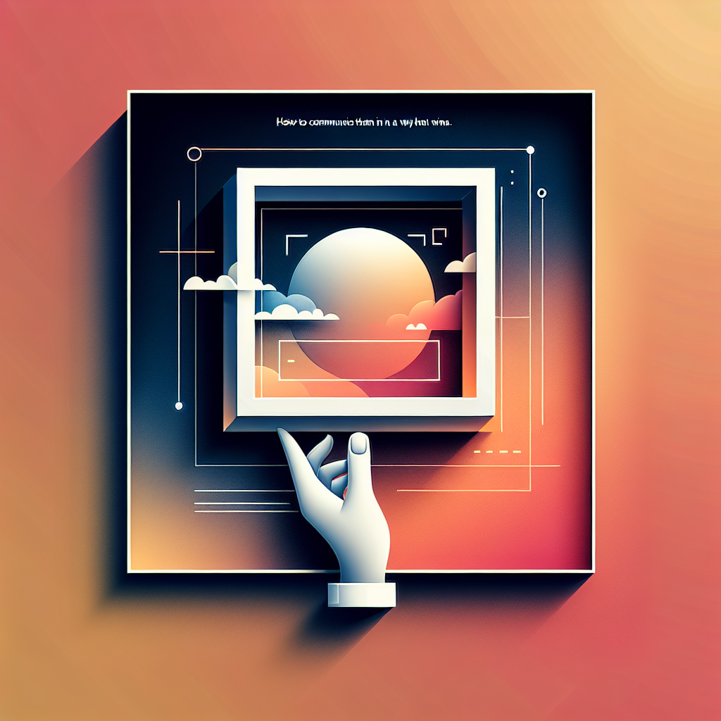 How To Communicate Them in a Way That Wins