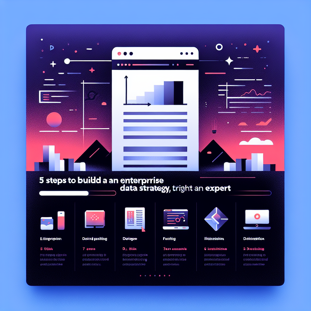 5 Steps to Build an Enterprise Data Strategy, Straight From an Expert 5 Steps to Build an Enterprise Data Strategy, Straight From an Expert