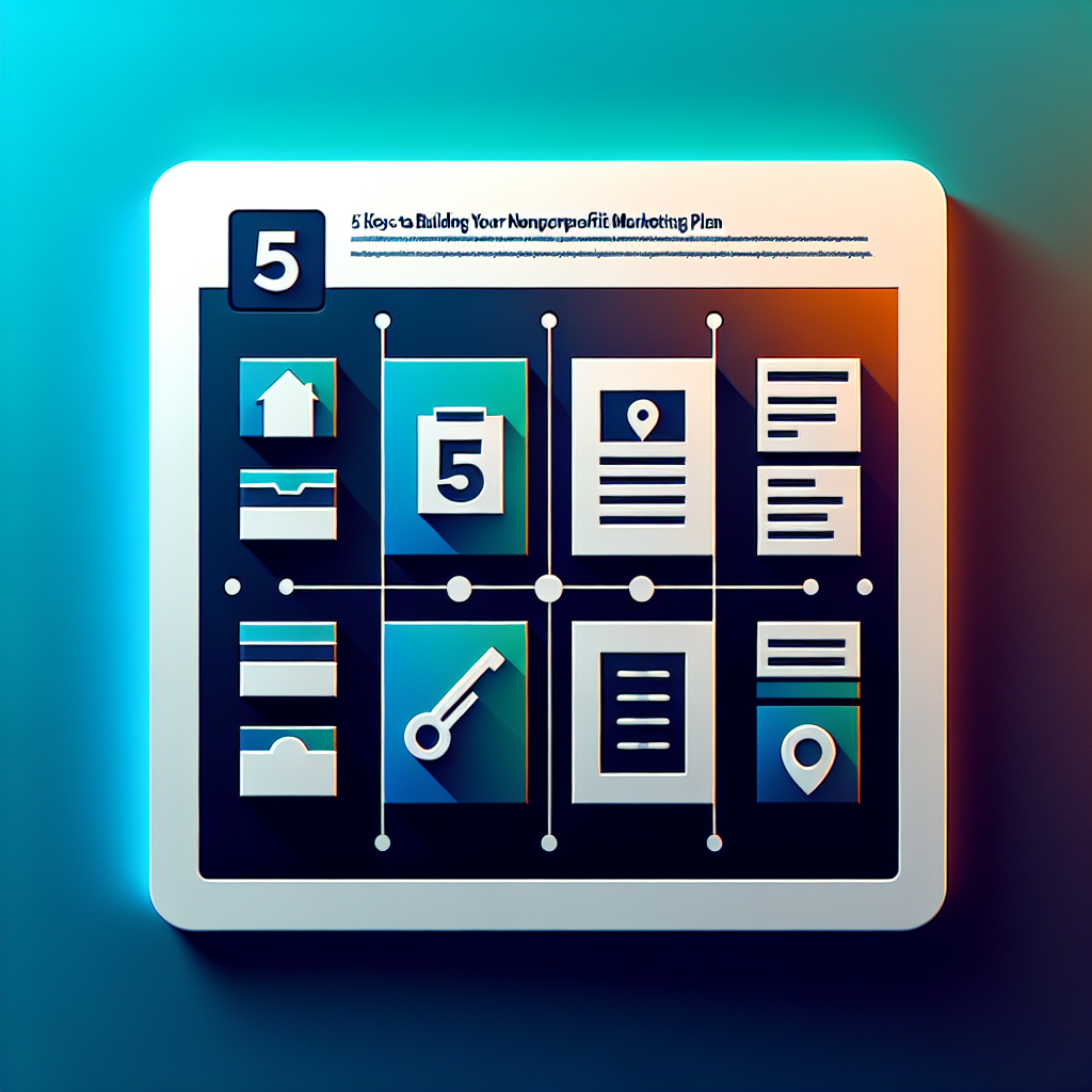 5 Keys to Building Your Nonprofit Marketing Plan